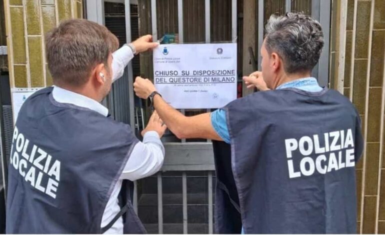 Troppi clienti con precedenti: chiude un bar nel milanese