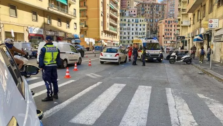 Donna investita in corso De Stefanis: morta in ambulanza