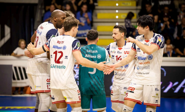 Pallavolo Superlega – Cisterna festeggia: vittoria su Milano per 3-0