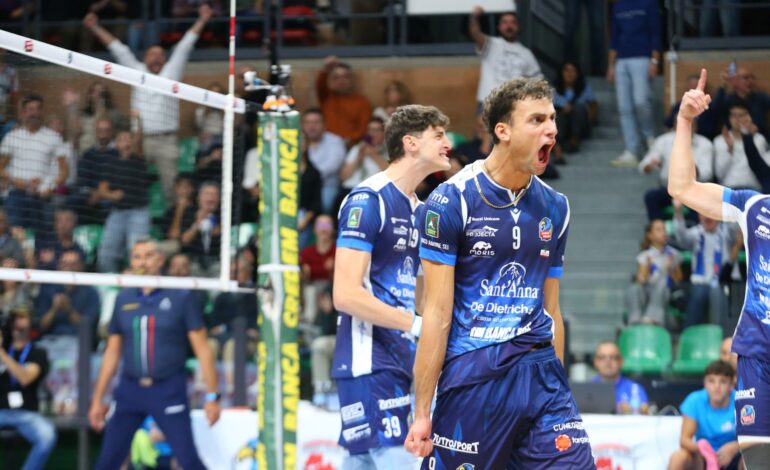 Pallavolo Superlega – Cuneo sfiora l’impresa: Perugia passa al tie-break